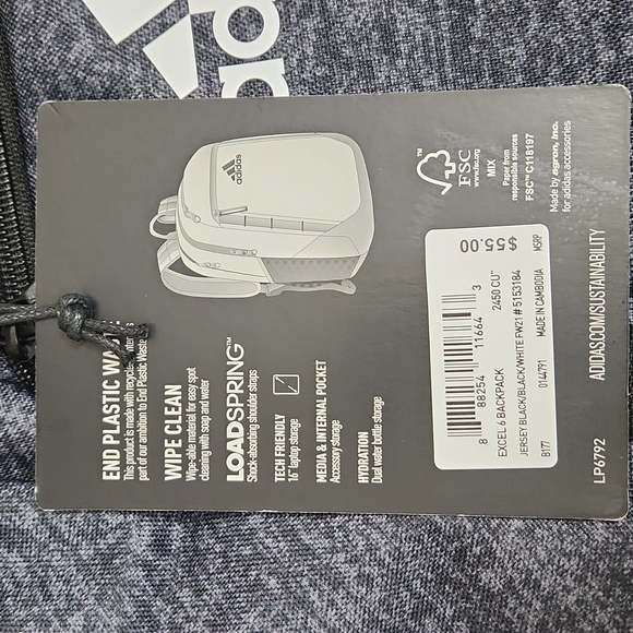 Adidas Excel 6 Backpack - Picture 4 of 8